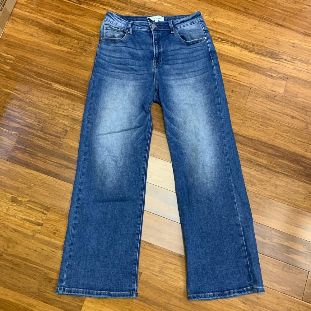 Women's Blue Flare & Wide Leg Jeans